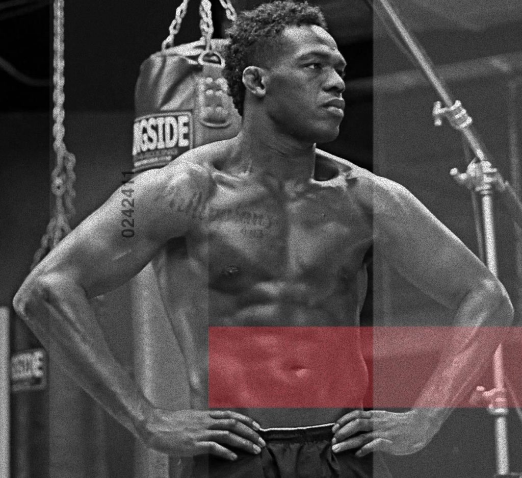 Jon Jones Training Pose